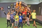 El pàdel, un esport també de nens