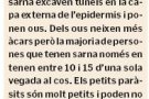 El Puig de les Basses activa el protocol contra la sarna per la detecció de casos