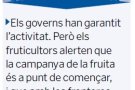 'Si tallem els cicles, a part d’una crisi sanitària en tindrem una d’alimentària'