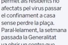 Els geriàtrics es blinden contra «el bitxo» i de moment només registren una baixa