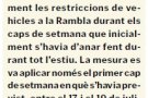 Aproven el projecte per posar tres càmeres al subsol de la Rambla i sis al Rovell de l’Ou