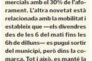 Els centres comercials obren des d’ahir amb mesures i aforament limitat al 30%