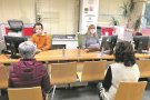 Mascaretes transparents per als qui fan atenció al públic