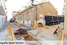 Obres al carrer Bonaire fins Setmana Santa