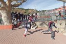 Els alumnes de l’escola de la Jonquera participen en una cursa solidària