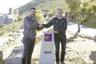 El conseller Torrent inaugura una nova fita del camí de Sant Jaume al Port de la Selva