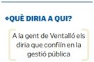 Remei Costa: «L'escola és l'eix vertebrador del municipi de Ventalló»
