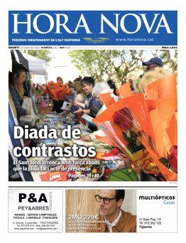 HORA NOVA - Edició 25 d'abril de 2023