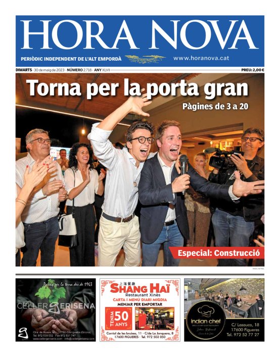 HORA NOVA - Edició 30 de maig de 2023