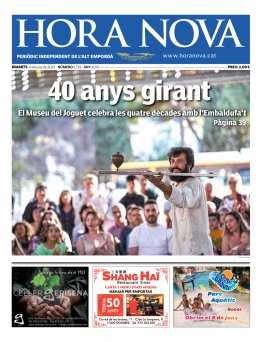HORA NOVA - Edició 6 de juny de 2023