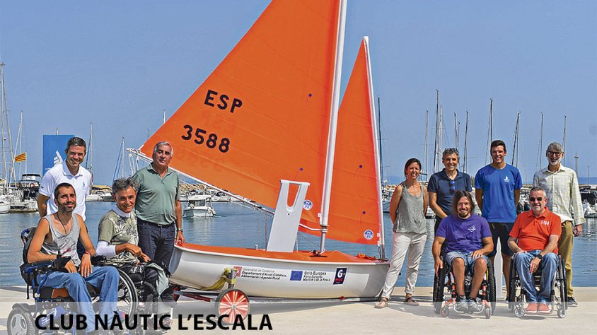 El Club Nàutic l’Escala vol ‘un mar accessible’