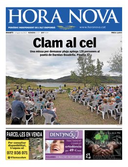 HORA NOVA - Edició 1d'agost de 2023