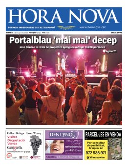 HORA NOVA - Edició 16 d'agost de 2023