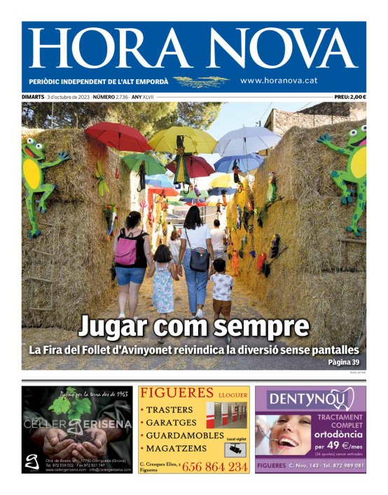 HORA NOVA - Edició 3 d'octubre de 2023