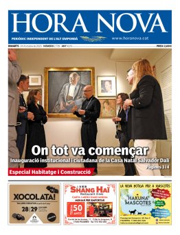 HORA NOVA - Edició 24 d'octubre de 2023