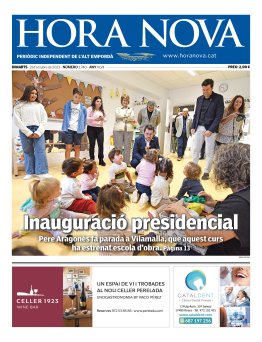 HORA NOVA - Edició 31 d'octubre de 2023