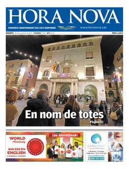 HORA NOVA - Edició 28 de novembre de 2023
