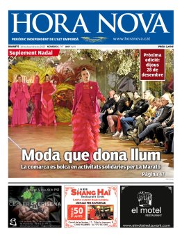 HORA NOVA - Edició 19 de desembre de 2023