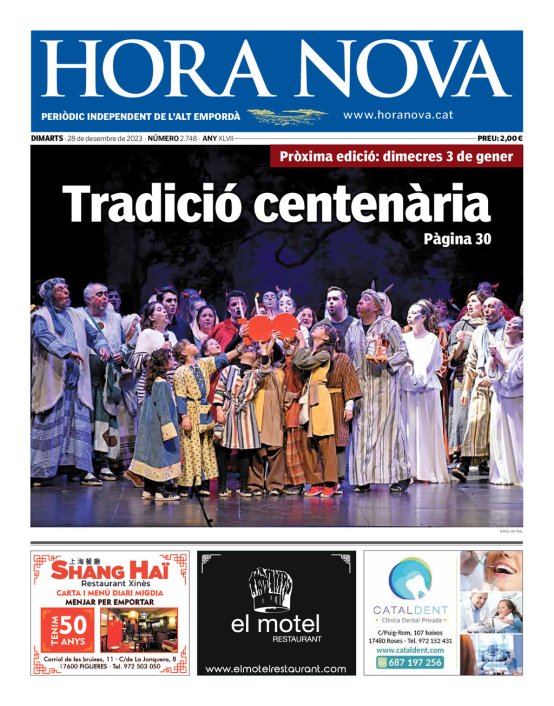 HORA NOVA - Edició 28 de desembre de 2023