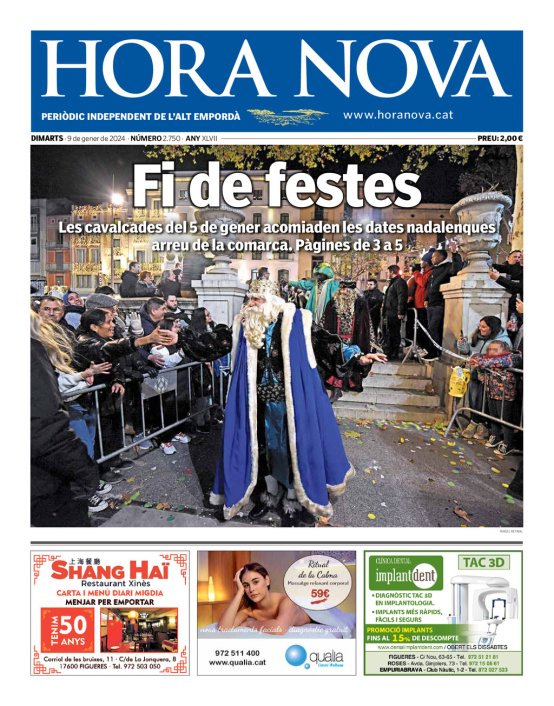 	HORA NOVA - Edició 9 de gener de 2024