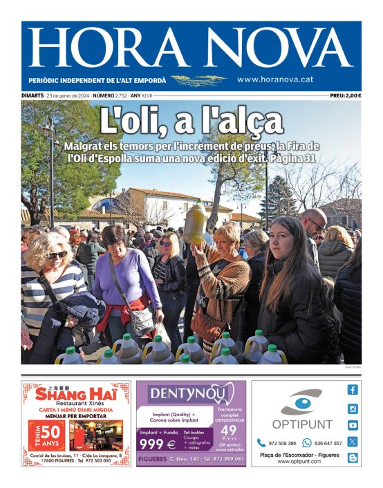 HORA NOVA - Edició 23 de gener de 2024