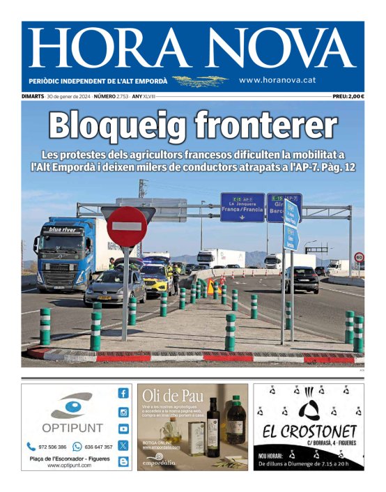 HORA NOVA - Edició 30 de gener de 2024