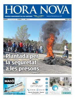 HORA NOVA - Edició 19 de març de 2024