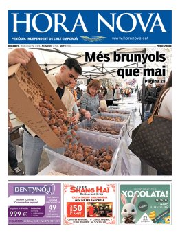 HORA NOVA - Edició 26 de març de 2024