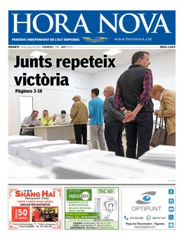 	HORA NOVA - Edició 14 de maig de 2024
