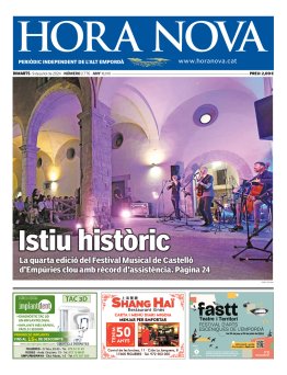 HORA NOVA - Edició 9 de juliol de 2024