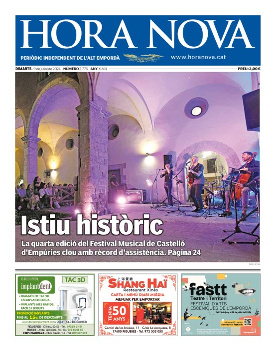 HORA NOVA - Edició 9 de juliol de 2024