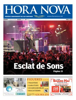 HORA NOVA - Edició 6 d'agost de 2024