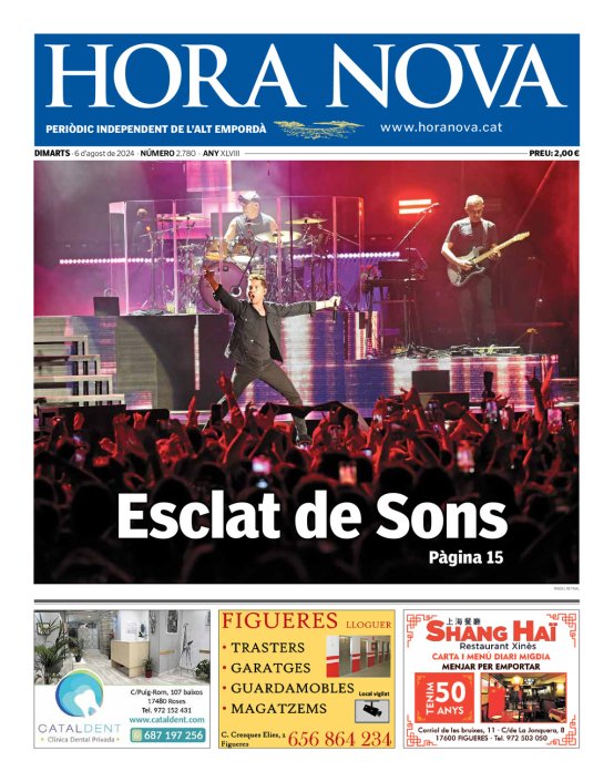 HORA NOVA - Edició 6 d'agost de 2024