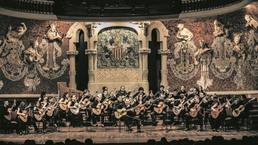 Una de les millors orquestres de guitarres del món, a la Basílica de Castelló d’Empúries