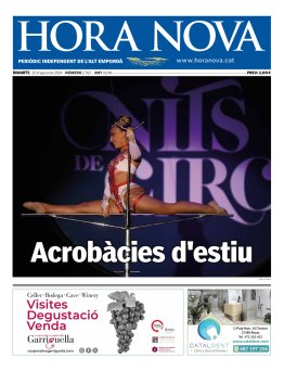 HORA NOVA - Edició 20 d'agost de 2024