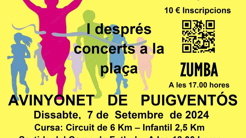 Avinyonet camina per a la sensibilització del suïcidi 