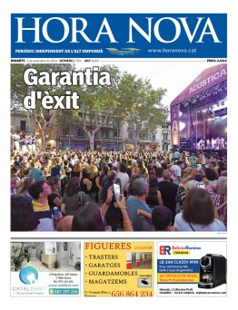HORA NOVA - Edició 3 de setembre de 2024