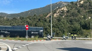 Tallen l'AP-7 a la Jonquera per les protestes dels pagesos francesos