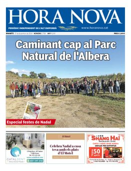 HORA NOVA - Edició 17 de desembre de 2024