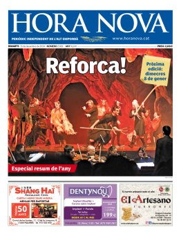 	HORA NOVA - Edició 31 de desembre de 2024