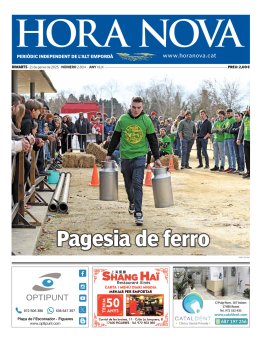 HORA NOVA - Edició 21 de gener de 2025