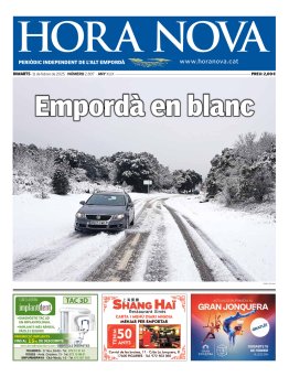 	HORA NOVA - Edició 11 de febrer de 2025