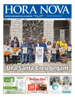 HORA NOVA - Edició 8 d'abril de 2025