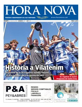HORA NOVA - Edició 22 d'abril de 2025
