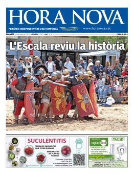 HORA NOVA - Edició 13 de maig de 2025