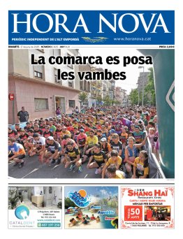 HORA NOVA - Edició 17 de juny de 2025