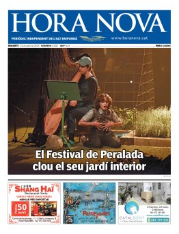 HORA NOVA - Edició 22 de juliol de 2025