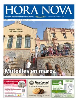 HORA NOVA - Edició 9 de setembre de 2025