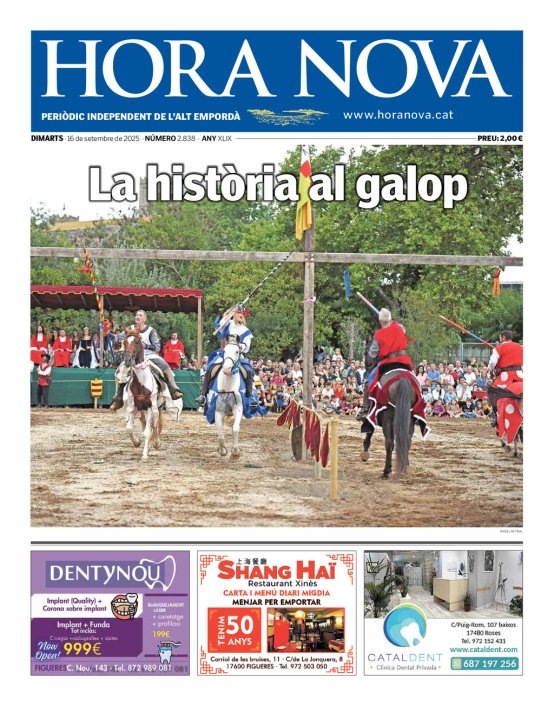 HORA NOVA - Edició 16 de setembre de 2025