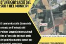 El camí de Castelló de Vilamalla, tancat per obres dos mesos